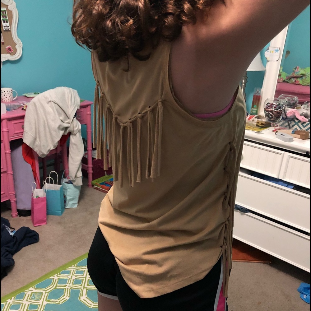 Tan tank top